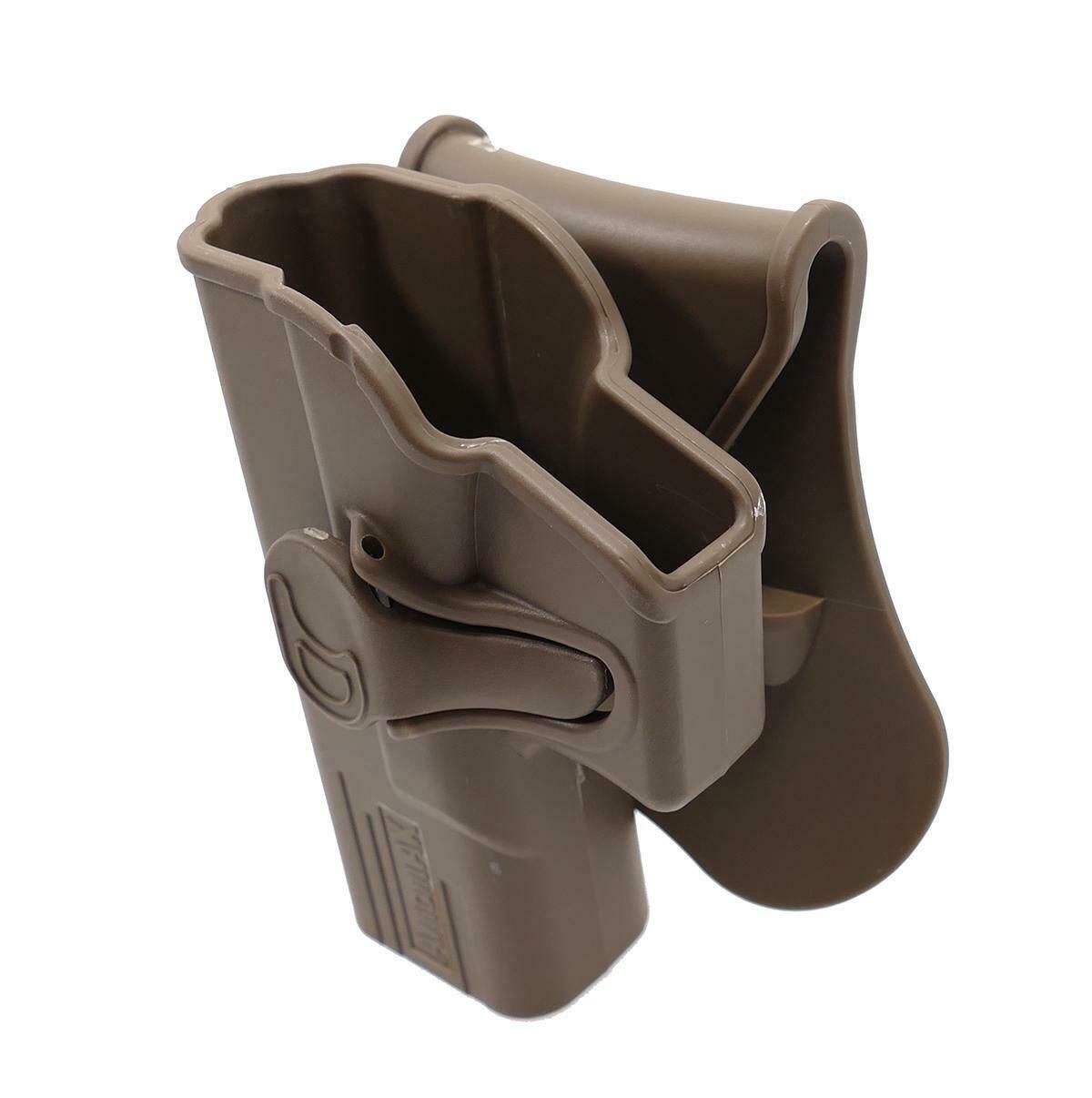 Amomax Retention Holster Glock 19/23/32 L/H FDE 