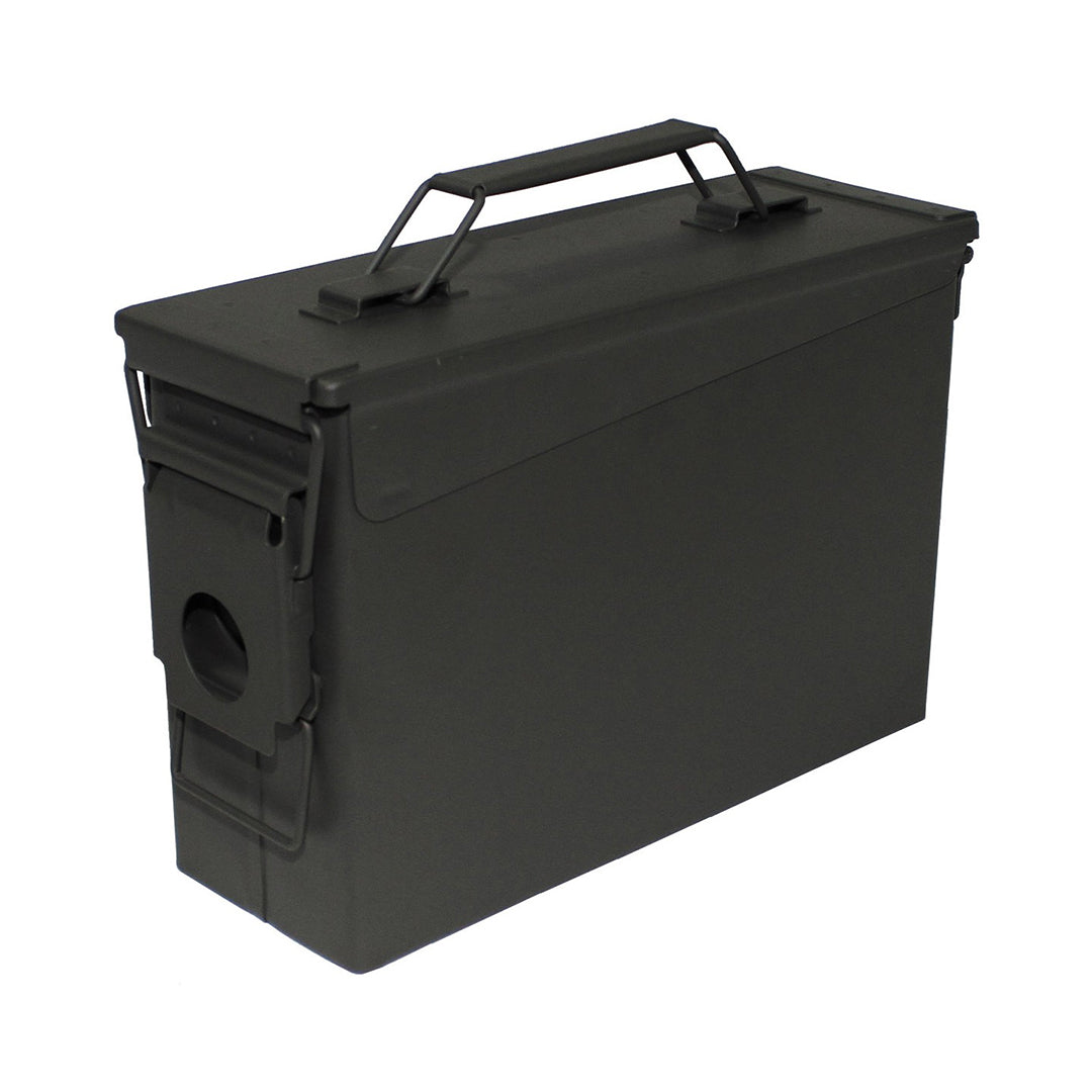 MFH US Ammo Box Metal M19A1 cal. 50mm Small OD Green