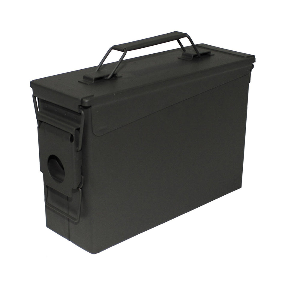 MFH US Ammo Box Metal M19A1 cal. 50mm Small OD Green