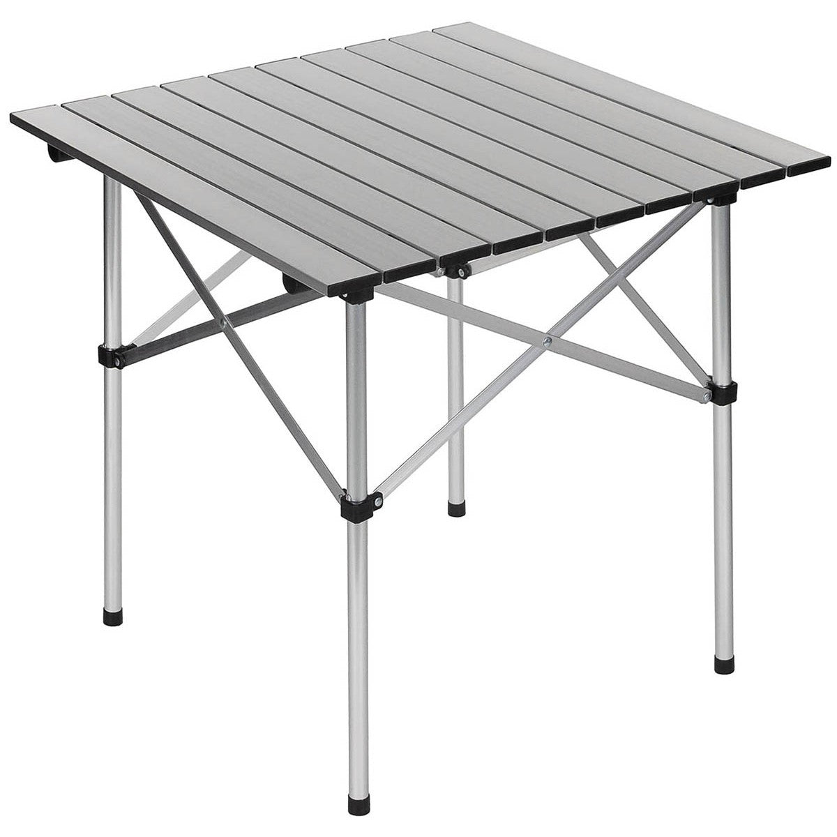 MFH Camping Roll Up Table Aluminium Foldable Frame
