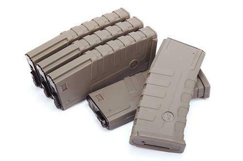 CAA Airsoft Magazine M4 Box Set 140rd x 5 Dark Earth 