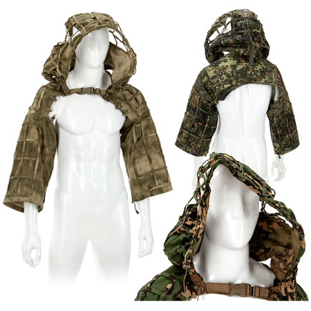 Invader Gear Bolero Ghillie Concealment Vest Plain