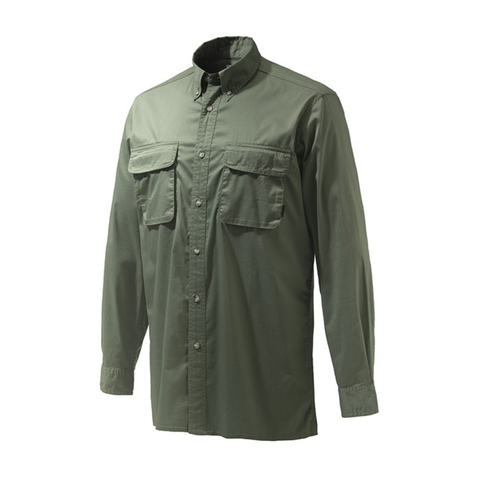 Beretta Selous Sport Cotton Casual Shirt Green