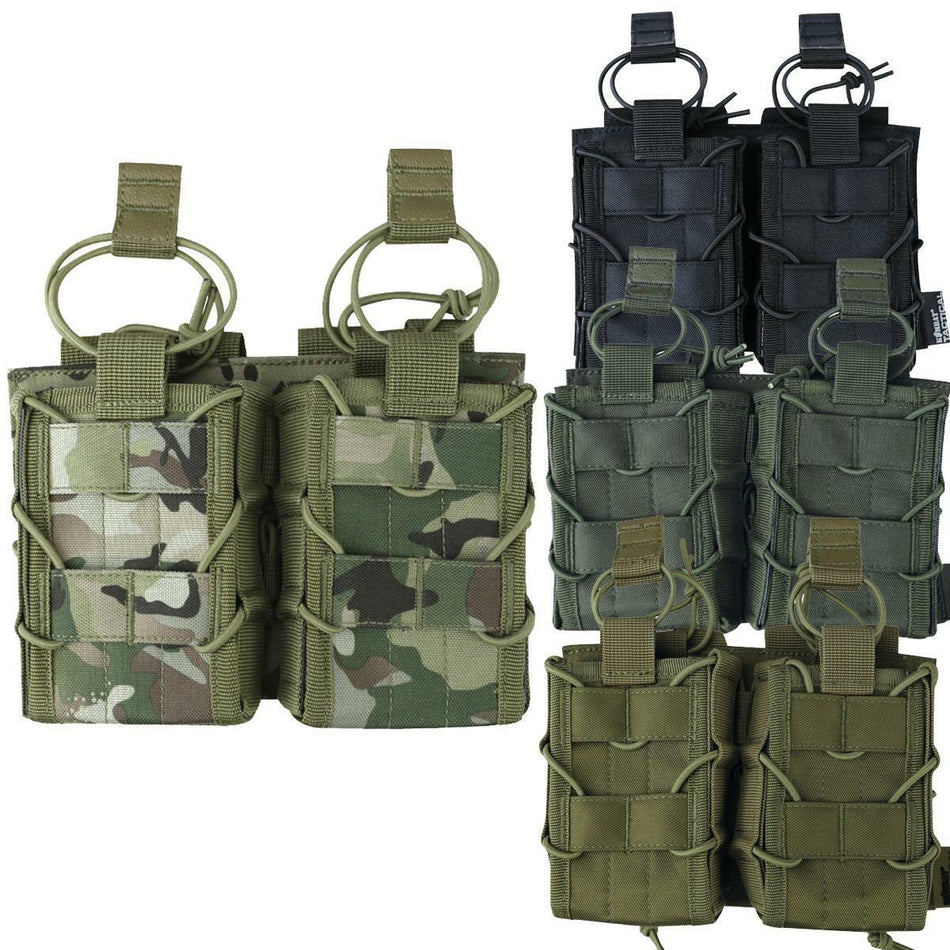 Kombat Delta Double Open Top Magazine Pouch 