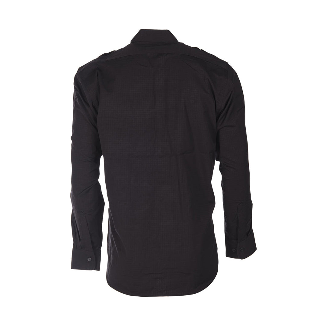Mil-Tec 100% Cotton Ripstop Casual Shirt Black