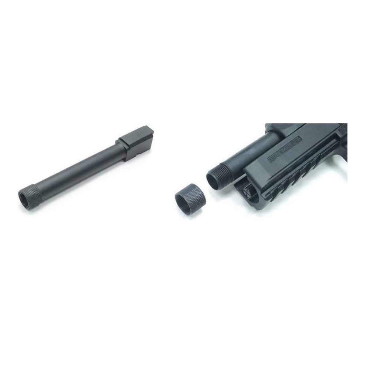 ASG Airsoft Threaded Metal Outer barrel For CZ P-09  