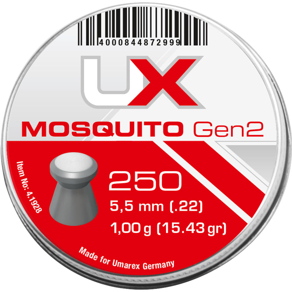 Umarex Next Gen2 Mosquito Flat Head Air Rifle Pellets .22
