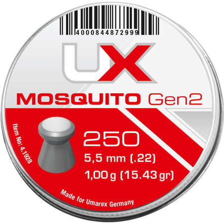 Umarex Next Gen2 Mosquito Flat Head Air Rifle Pellets .22