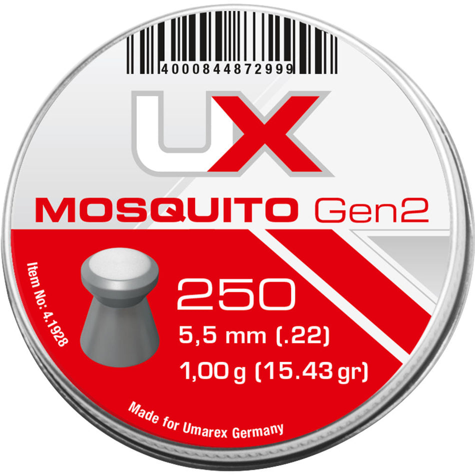 Umarex Next Gen2 Mosquito Flat Head Air Rifle Pellets .22