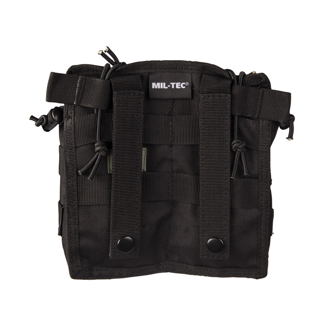 Mil-Tec Open Top Double M-Series Magazine Pouch Black