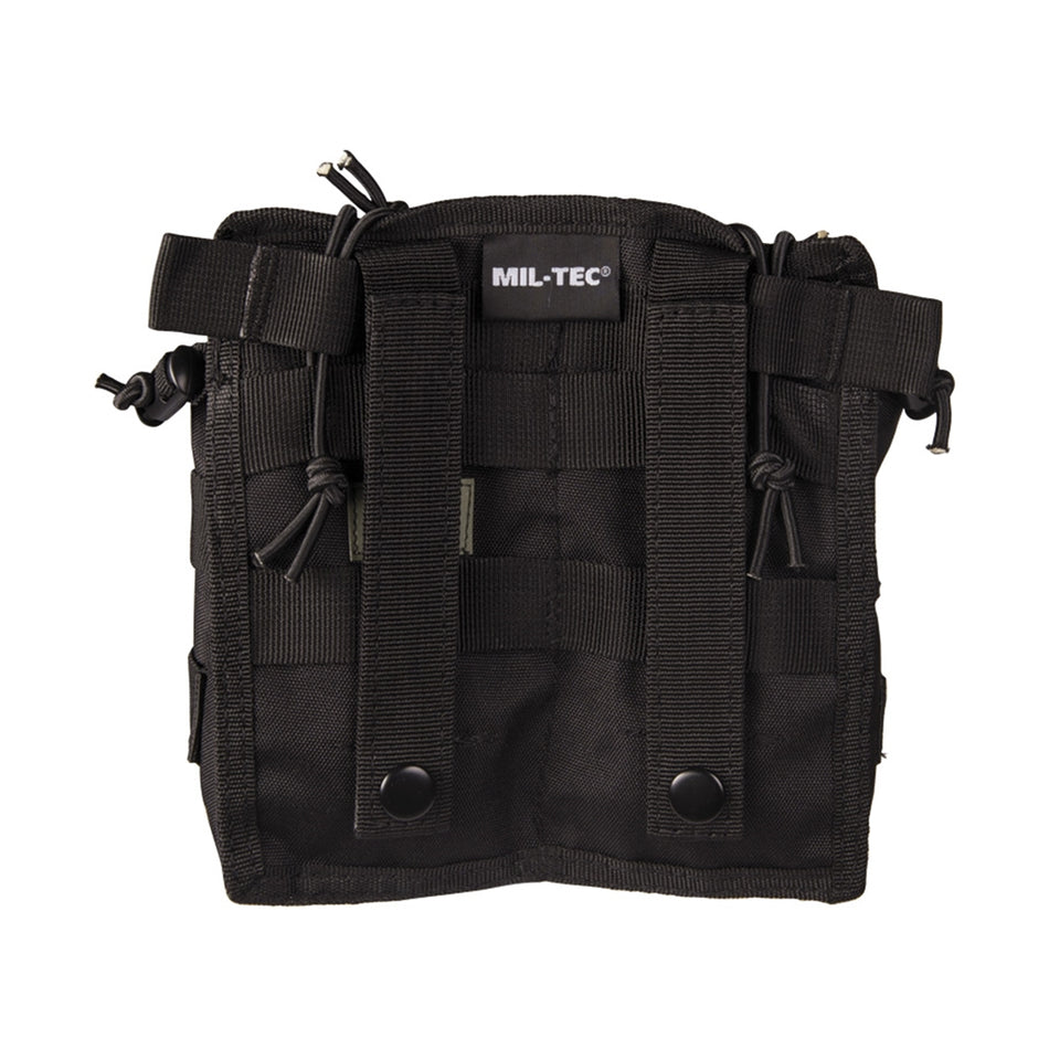 Mil-Tec Open Top Double M-Series Magazine Pouch Black