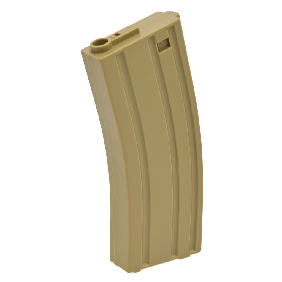 ASG Strike Systems Airsoft Magazine For M4 AR Series 140 Rds Tan 6mm bb