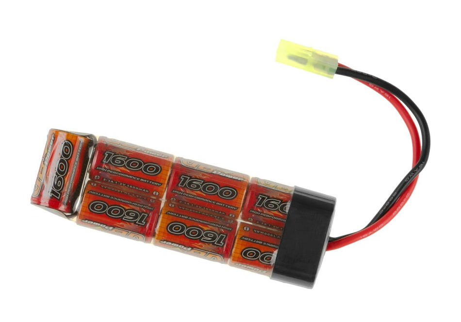 VB Power NiMh 8.4v 1600mAh Mini Taymia Block Battery
