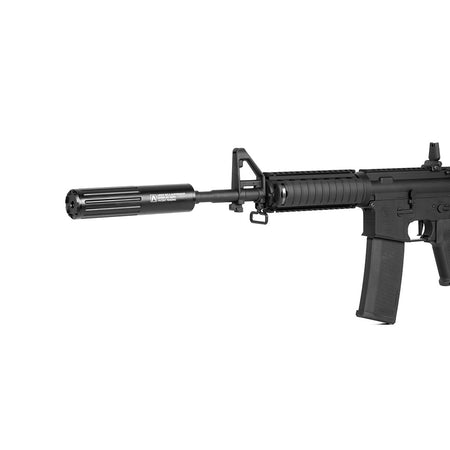 Airsoft Pro CNC Suppressor (Silencer) VIPER™ 180 x 40mm with Barrel Extension