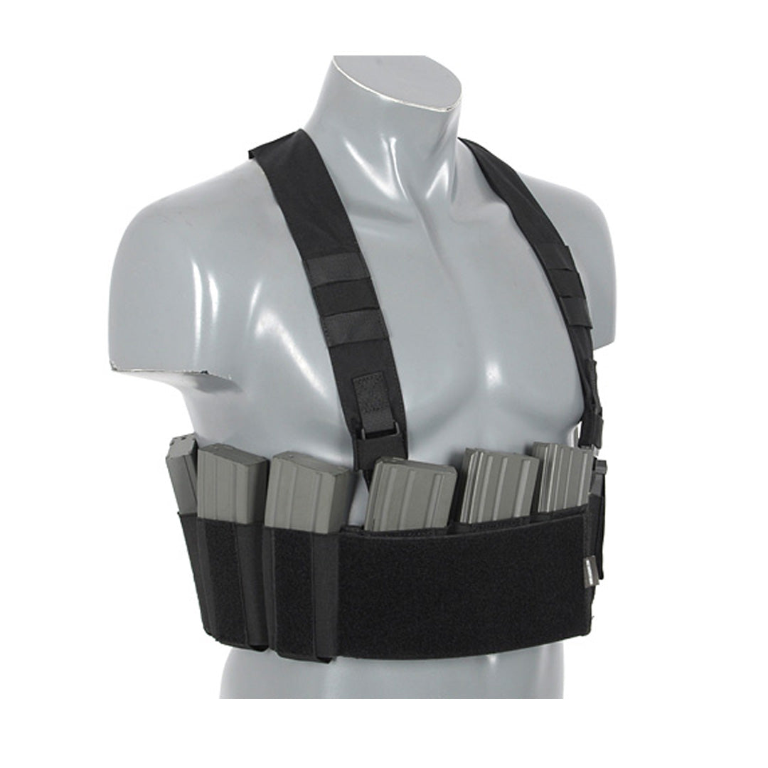 Amomax Light Weight Speed Chest Rig Vest Black 