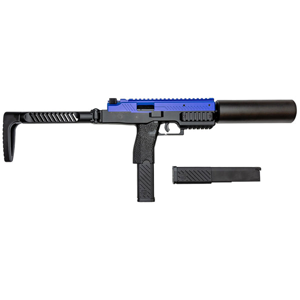 RTC Vorsk VMP-1X SMG Dual Tone Black & Blue Extra Mag + Barrel Extension 