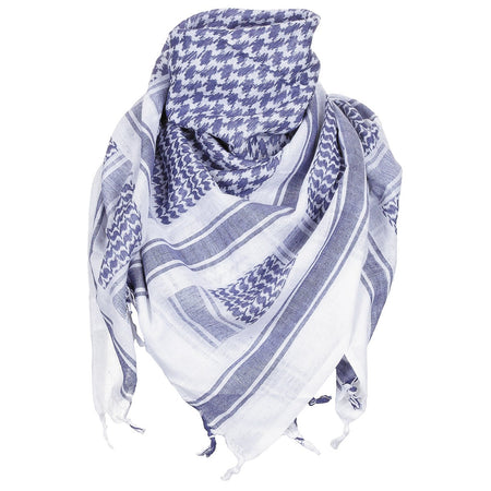 MFH Classic Shemagh Scarf Blue / White