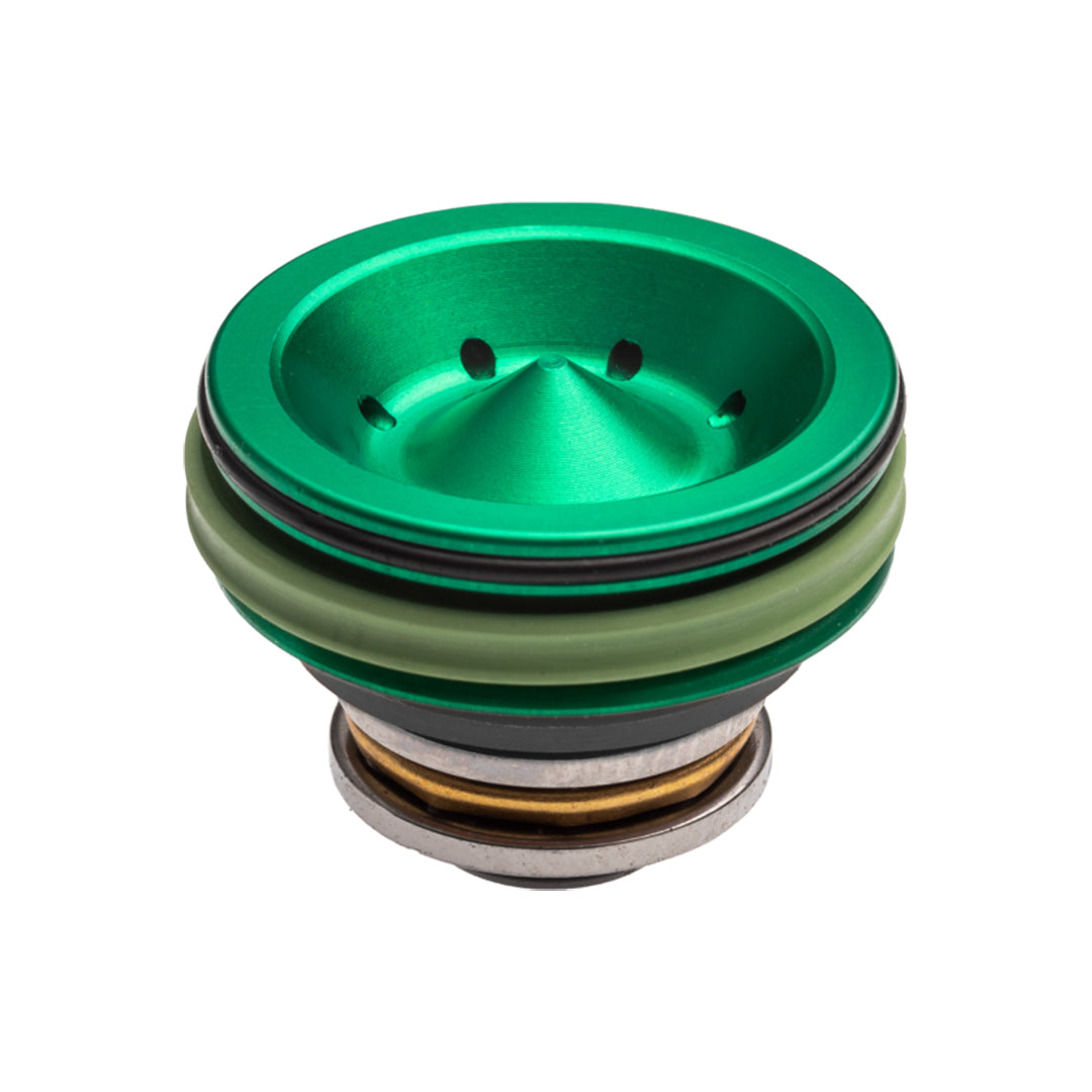 FPS Airsoft Gearbox CNC Ergal Double O-Ring Ball Bearing Piston Head Pressure Deviation 