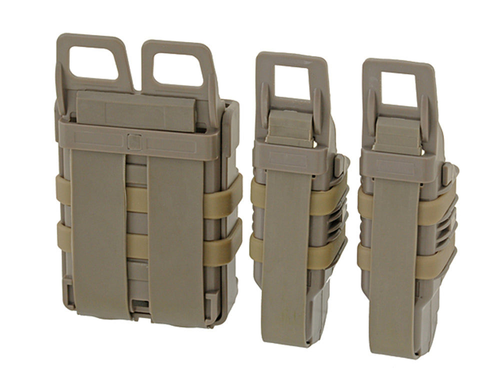 FMA Polymer Fast Speed Rifle & Pistol Combi Molle Magazine Pouch