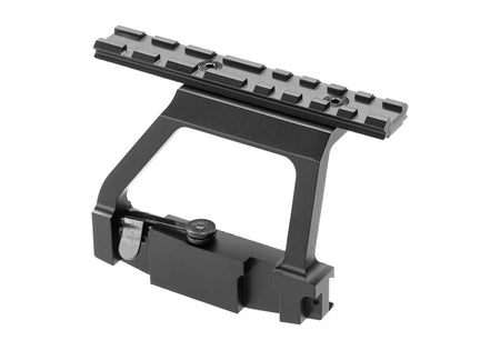 Pirate Arms Airsoft AK Side Scope Mount Base Black 20mm Picatinny