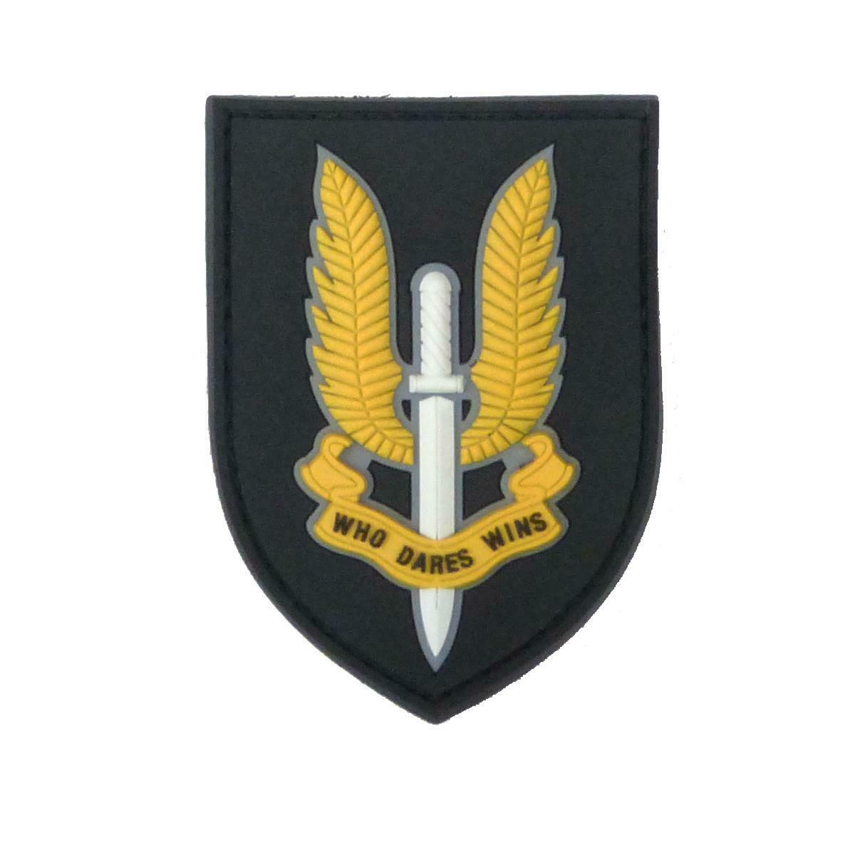 SAS Who Dares Wins Airsoft Patch Various Colours 
