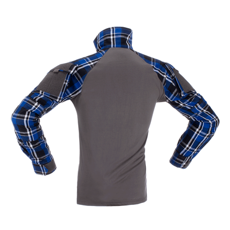 Invader Gear Flannel Combat Ubacs Shirt Blue  