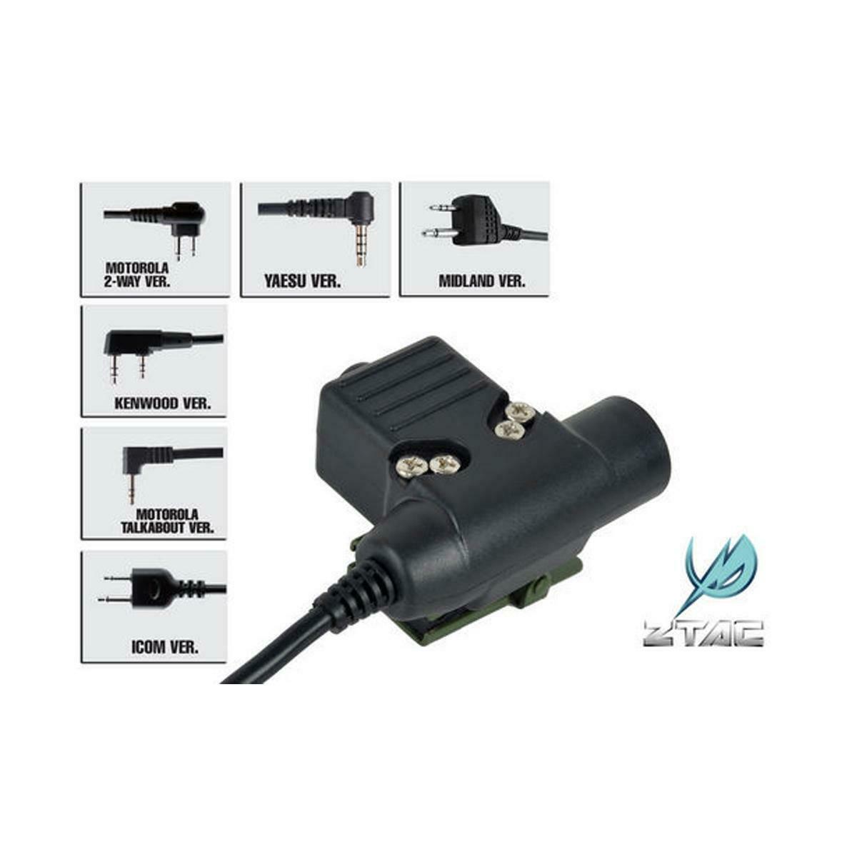 Z-Tactical 2 Way Radio PTT Unit U94