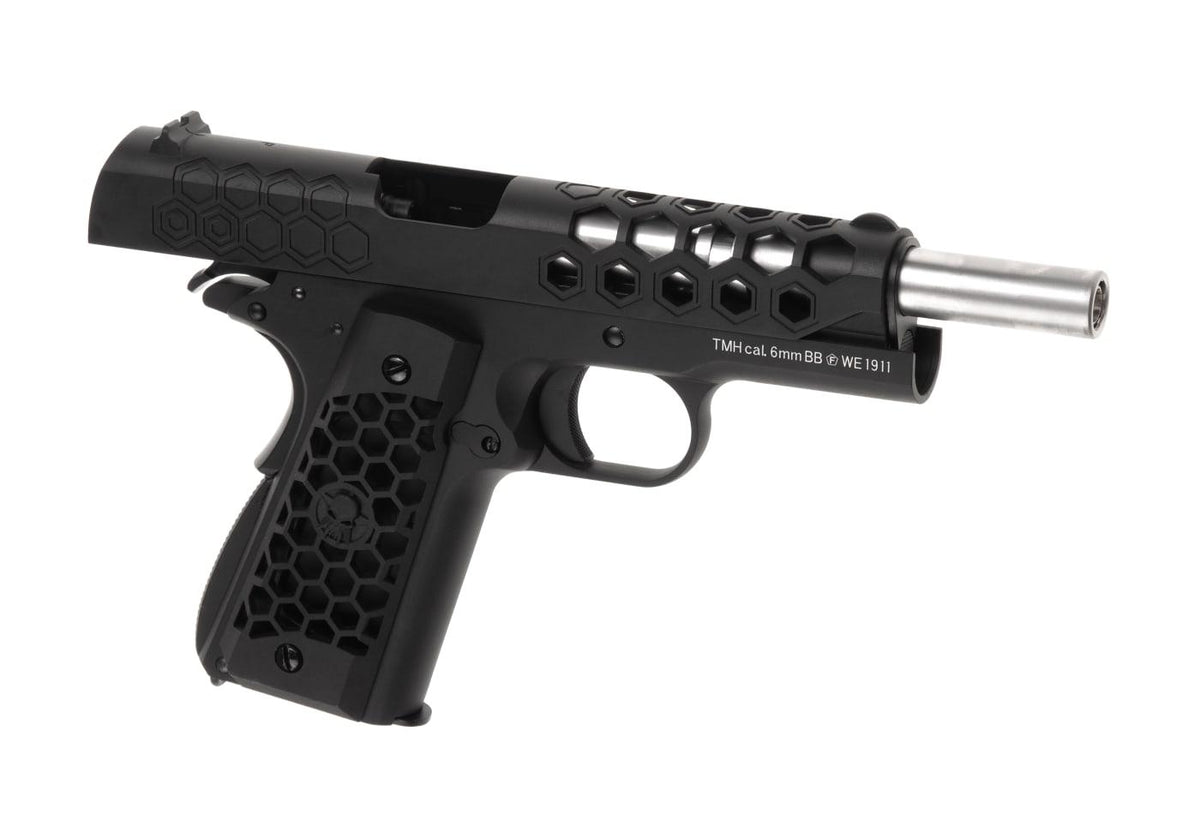 WE HEX 1911 Green Gas Pistol Black