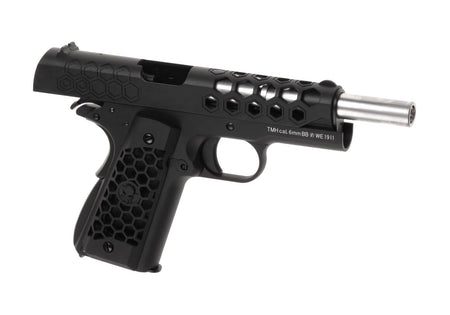 WE HEX 1911 Green Gas Pistol Black