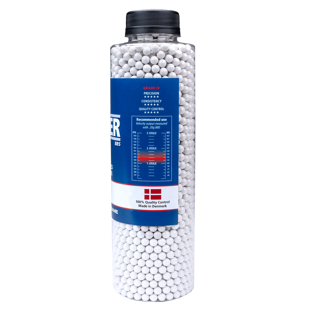 ASG Alpha Blaster Grade IV Airsoft BBs 0.25g 3300 1 Bottle
