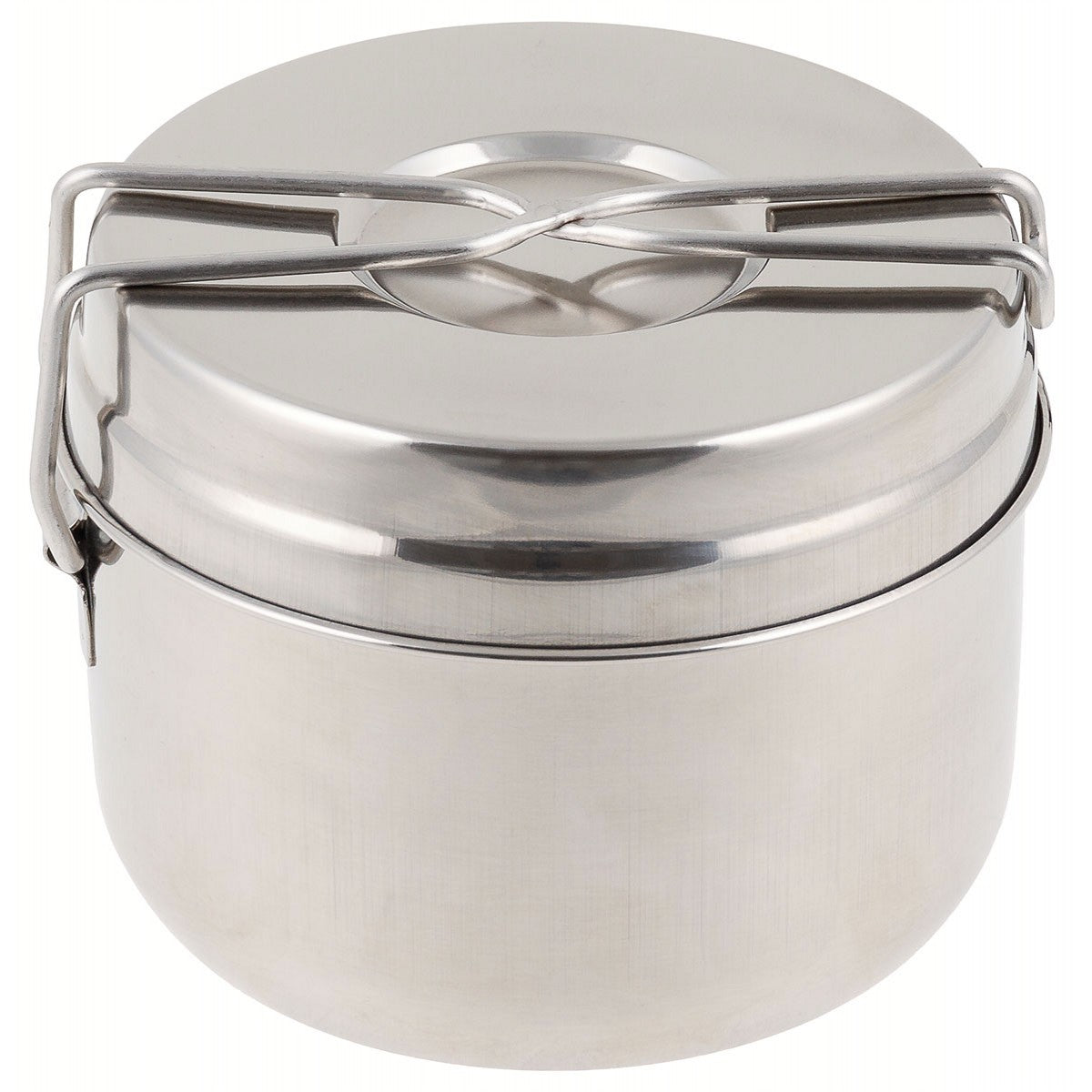 MFH CZ Mess Tin Kit Cooking Pot Stainless Steel 3 Part 