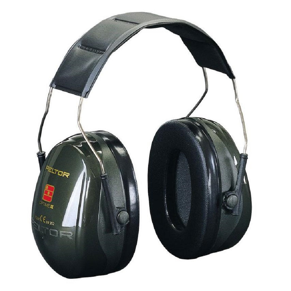 3M Peltor Optime II Ear Defenders Green