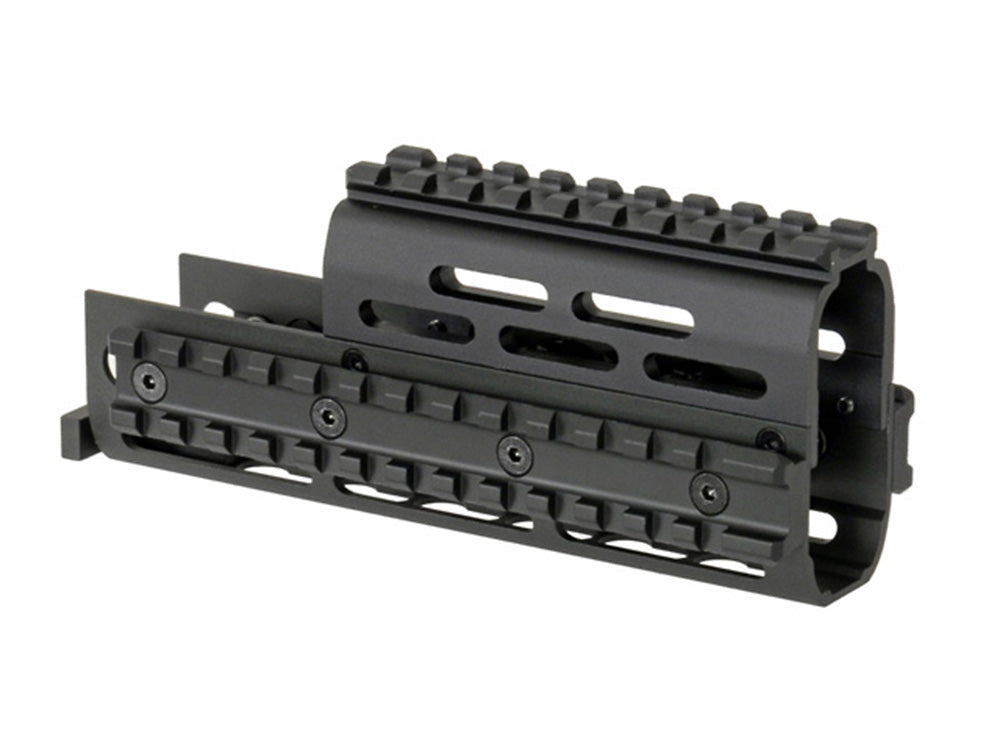 Cyma Airsoft AK Modular Key-Mod Front Handguard Short Black 