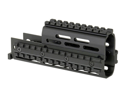 Cyma Airsoft AK Modular Key-Mod Front Handguard Short Black 