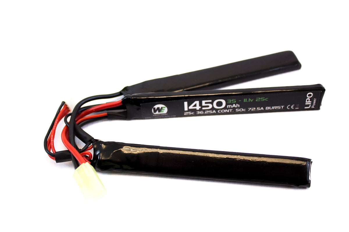Nuprol Lipo Battery Triple Crane Stock 11.1V 1450 Mah