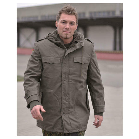 Mil-Tec Repo German Army Parka Lined Green