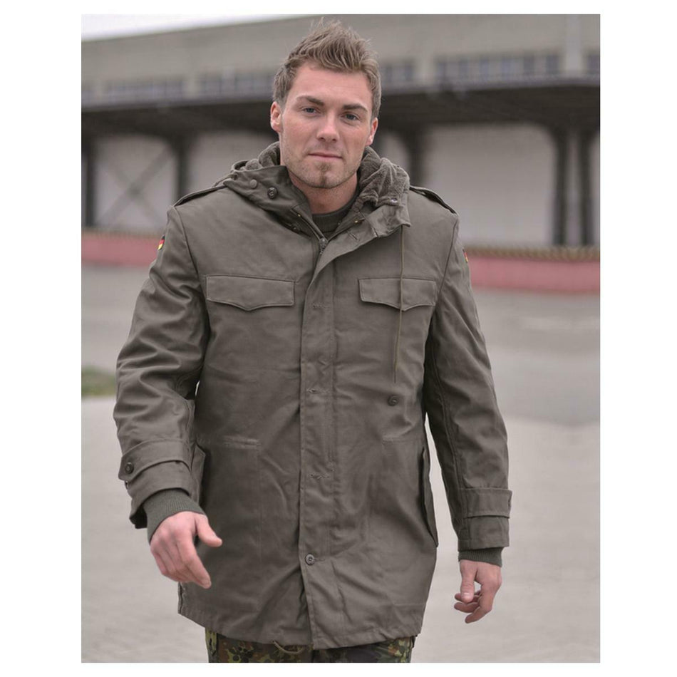 Mil-Tec Repo German Army Parka Lined Green