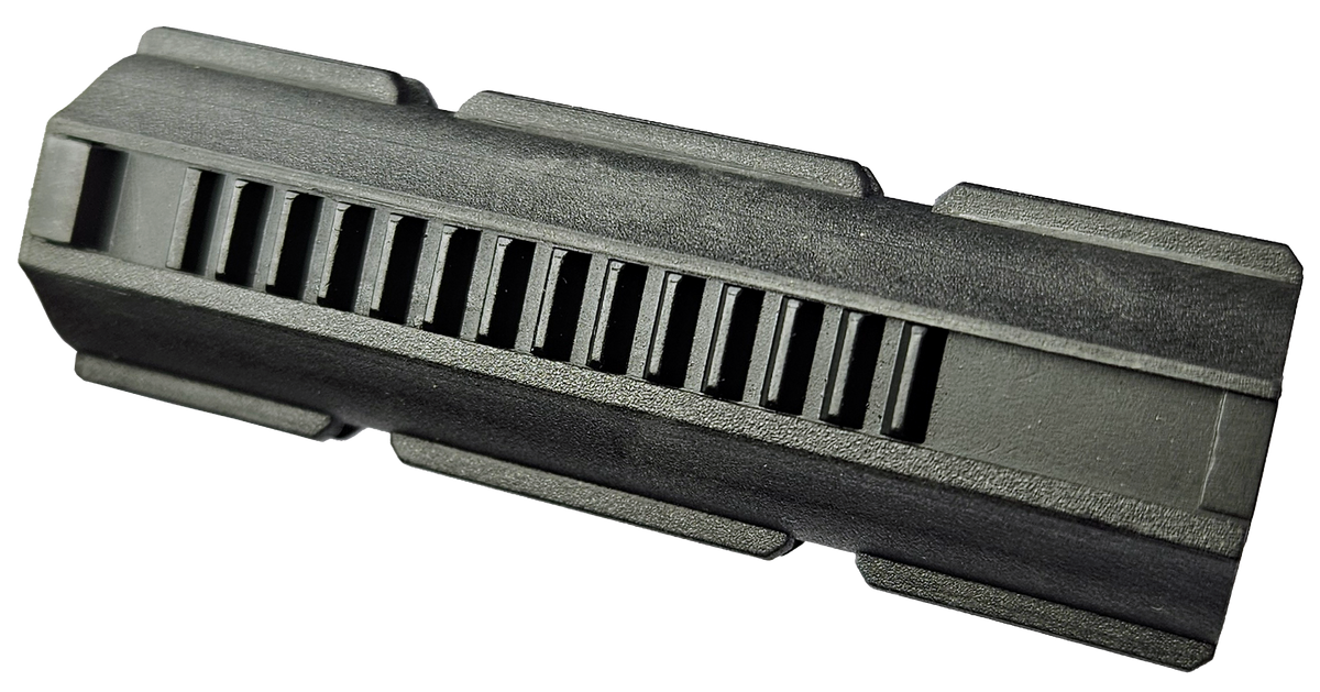 FPS ZERO-SHOCK Carbon Fiber Airsoft Piston Full Metal Teeth