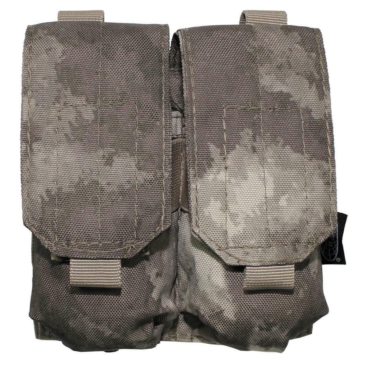 MFH M4 Double Magazine Pouch Velcro Closure Stone Desert