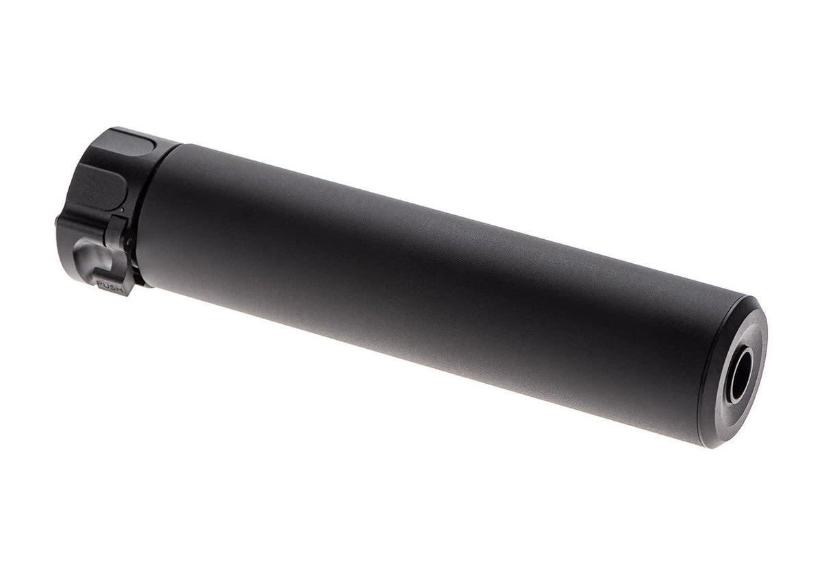 5KU Socom 5.56 Airsoft Silencer 180mm 14mm CCW Black