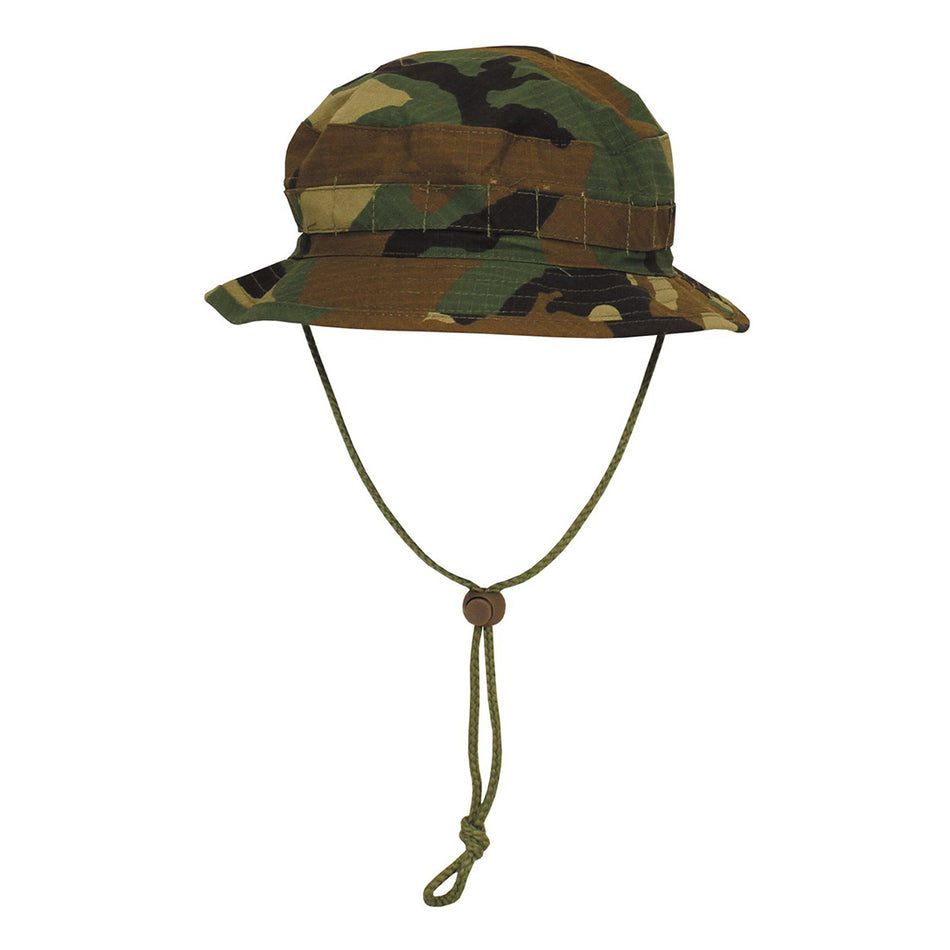 MFH British Boonie Bush Hat Special Forces Boonie Woodland Camo