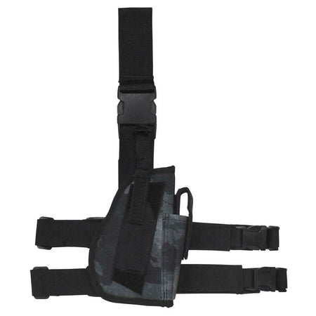 MFH Drop Leg Pistol Holster HDT Night Camo