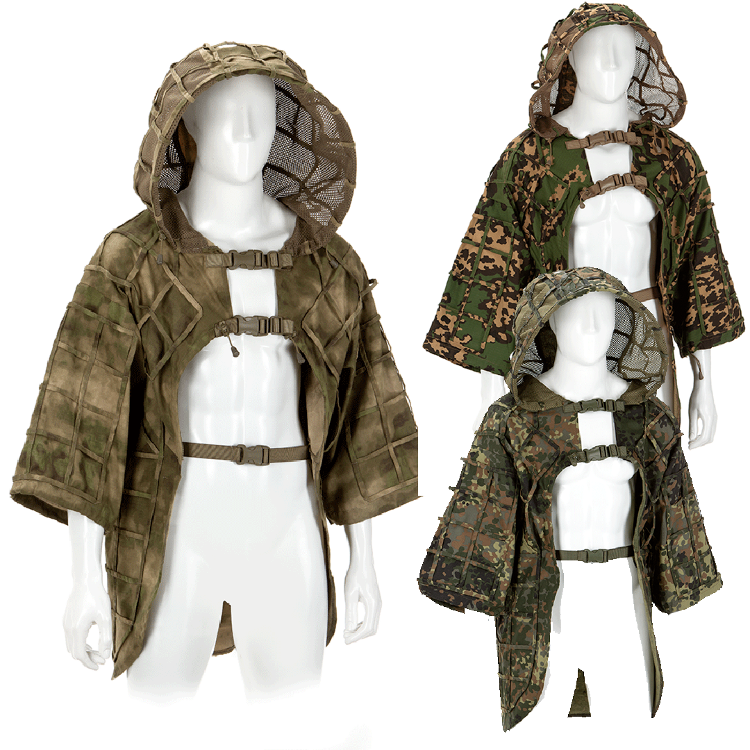 Invader Gear Ghillie Concealment Vest Base Plain