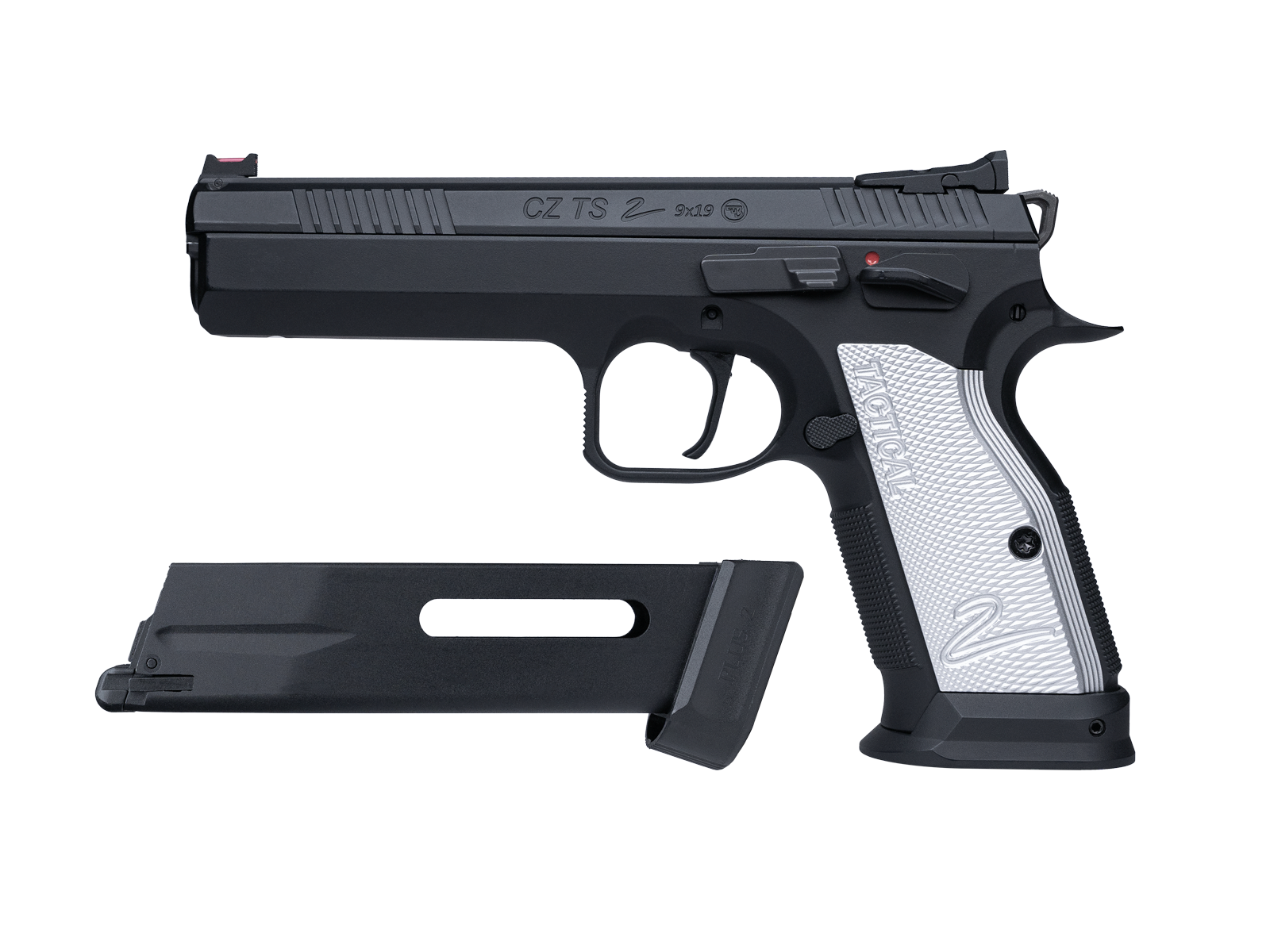 ASG CZ TS 2 Airsoft Pistol GBB CO2 Black