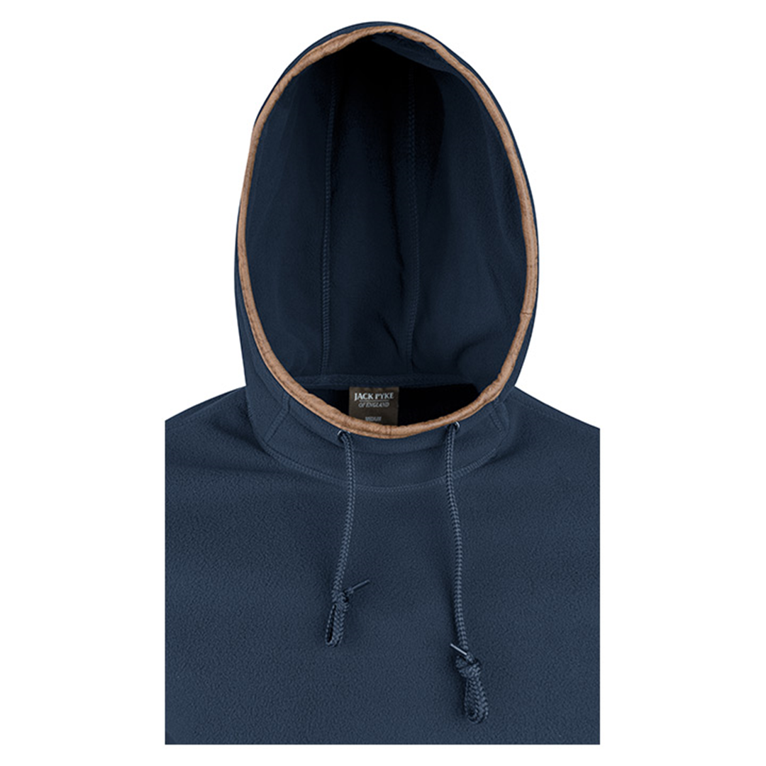 Jack Pyke Ladies Fleece Hoodie Navy
