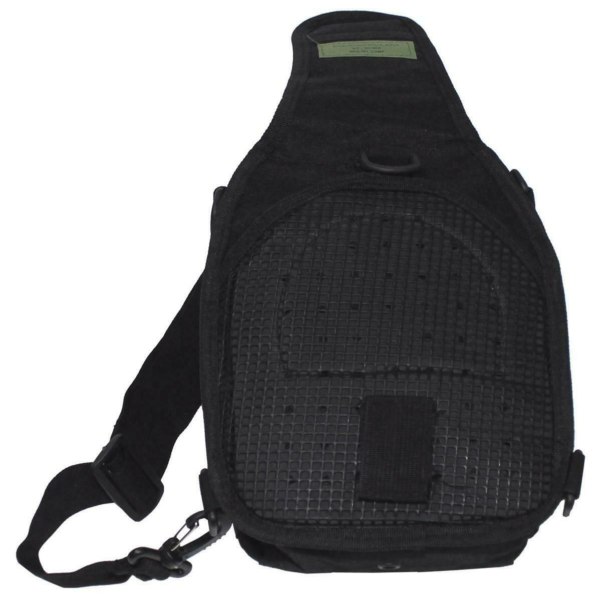 MFH Shoulder Molle Bag Black