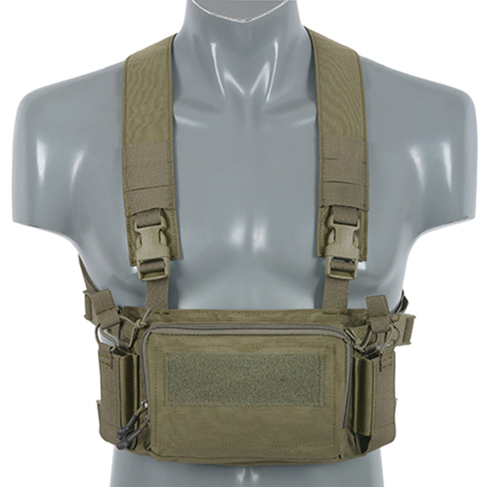 Emerson Micro Multi Mission Light Chest Rig Harness Ranger Green