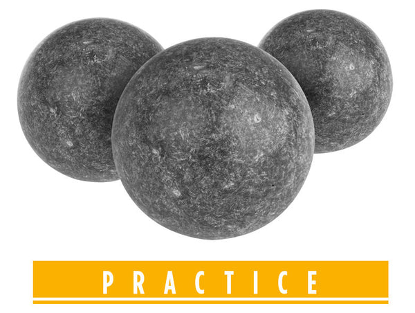 Umarex T4E Practice Polyballs PLB .50 100 Pack Grey