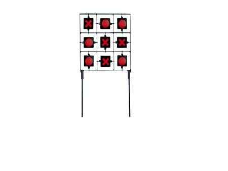 ASG Ground Tic-Tac-Toe Target 9 Airgun ShootingTarget Reactive Game