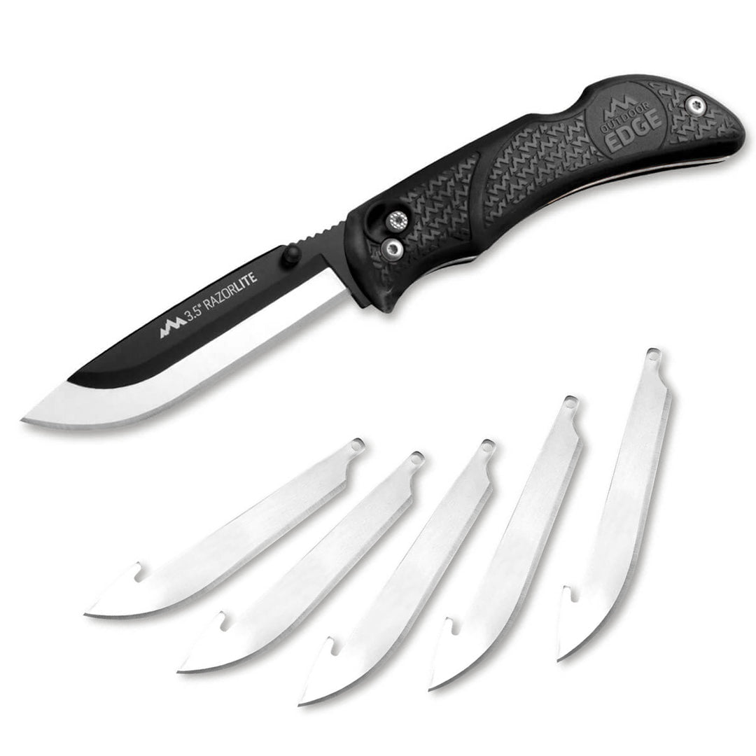 Outdoor Edge Razor Lite Black Hunter Pocket Knife